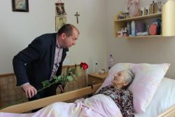 Gratulácie jubilantom z obce Bošáca