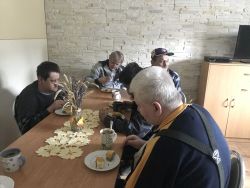 Pečenie štrúdle v podporovanom bývaní