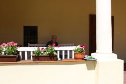 Výstava gobelínov, návšteva muzea holuby- rizner, fary a evanjelického kostola v zemianskom podhradí - IMG_0689