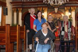 Výstava gobelínov, návšteva muzea holuby- rizner, fary a evanjelického kostola v zemianskom podhradí - IMG_0690