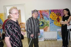 Výstava gobelínov, návšteva muzea holuby- rizner, fary a evanjelického kostola v zemianskom podhradí - IMG_0729